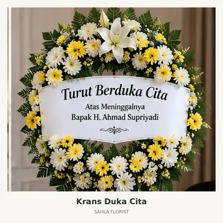 Krans Bunga Duka Sukabumi